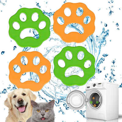 leben Fusselbürste 8-teiliges Katzen- und Hundehaarentferner-Set für Waschmaschinen, Wiederverwendbar, Waschmaschinen-Haarentferner, Tierhaare
