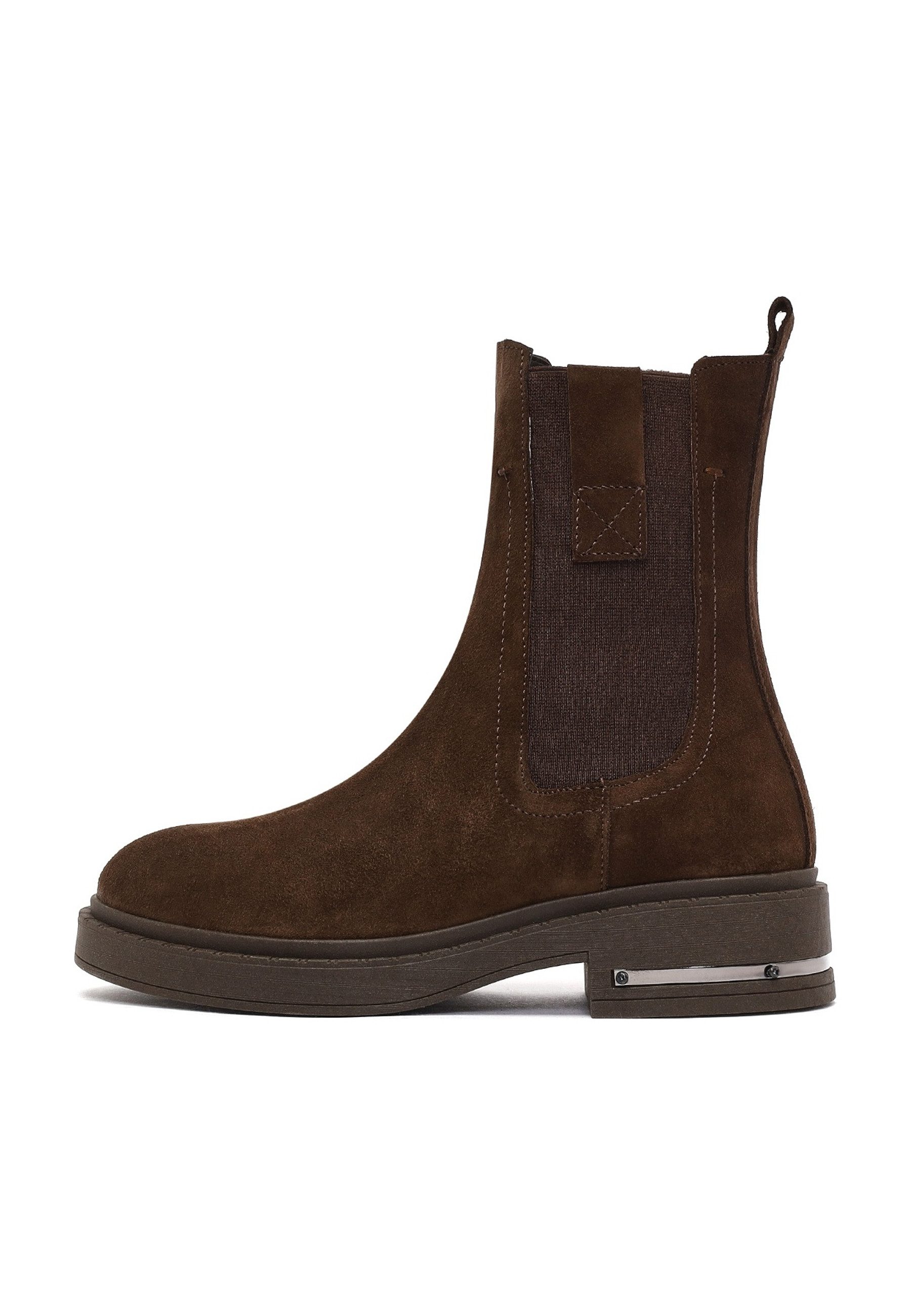Derimod Wildleder Plateau Chelsea Boots Chelseaboots