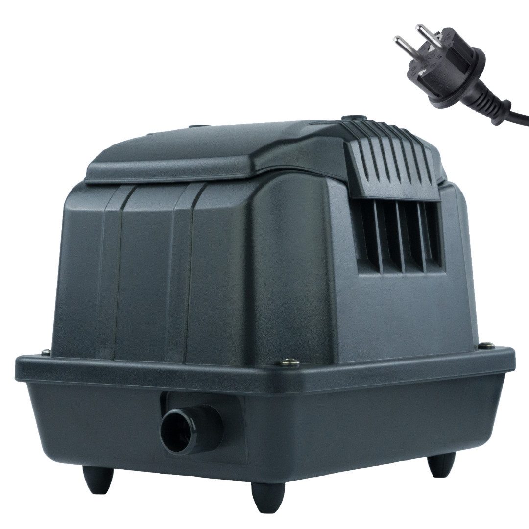 KERRY Teichbelüfter Aquarium- / Teichbelüfter, Membranpumpe, Sauerstoffversorgung, 1800L/H, 1800 l/h, (12-St)