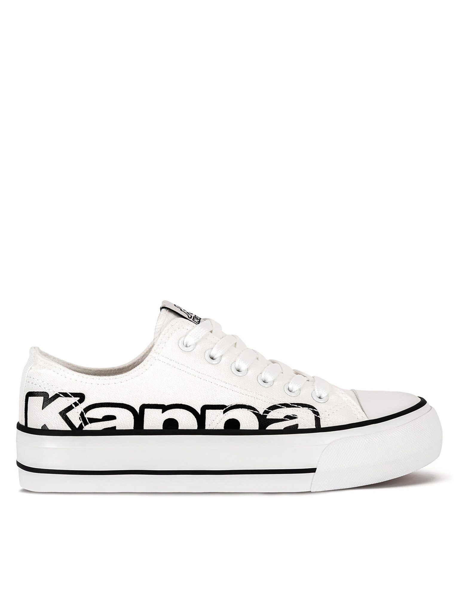 Kappa Kappa Sneakers aus Stoff Damen YL201409 Weiß Sneaker günstig online kaufen