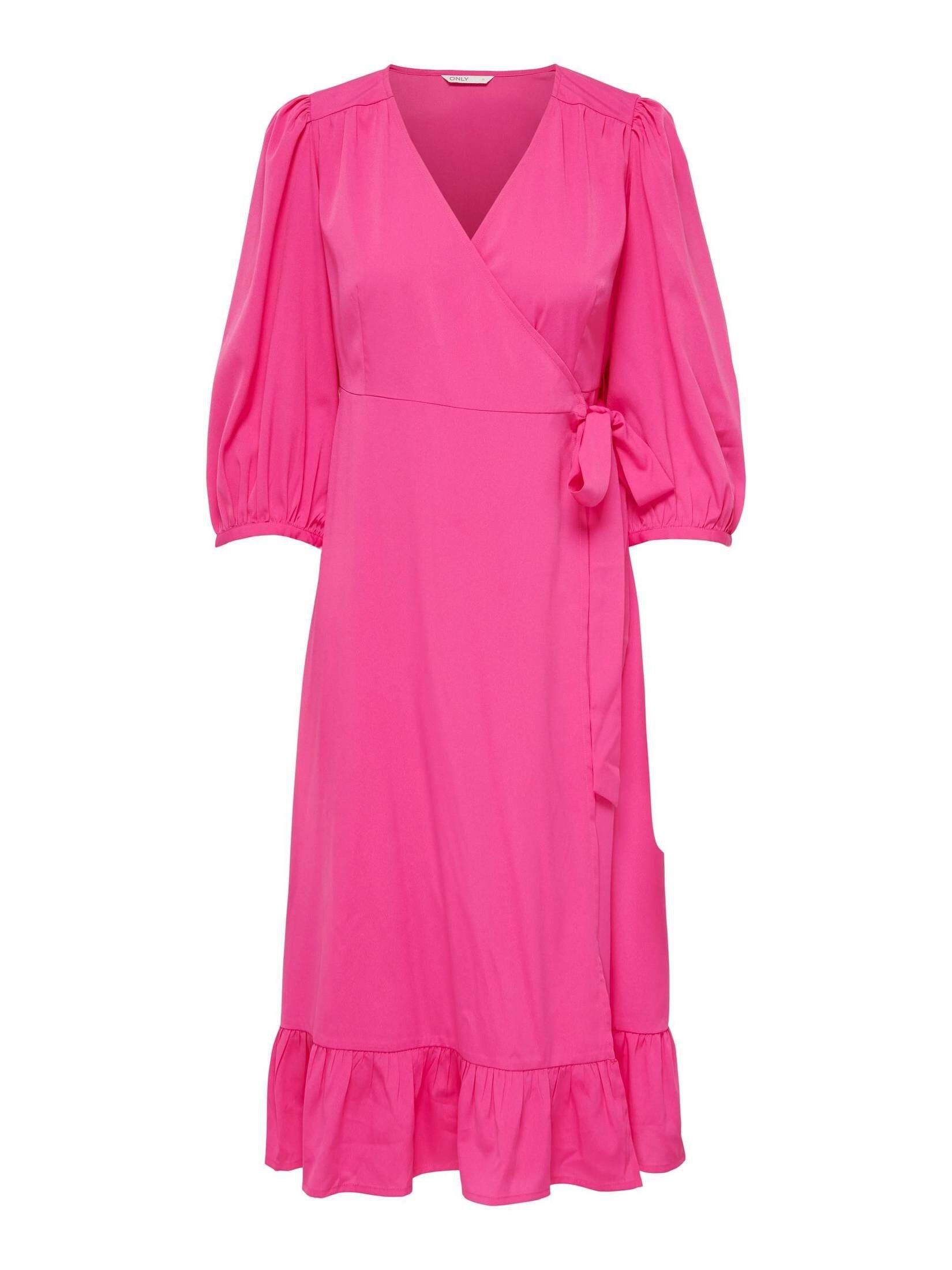 ONLY Wickelkleid Damen Kleid ONLOLIVIA (1-tlg) günstig online kaufen