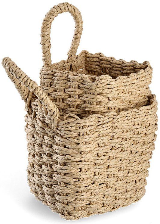 Zeller Present Aufbewahrungskorb (2 St), mit Hängefunktion günstig online kaufen