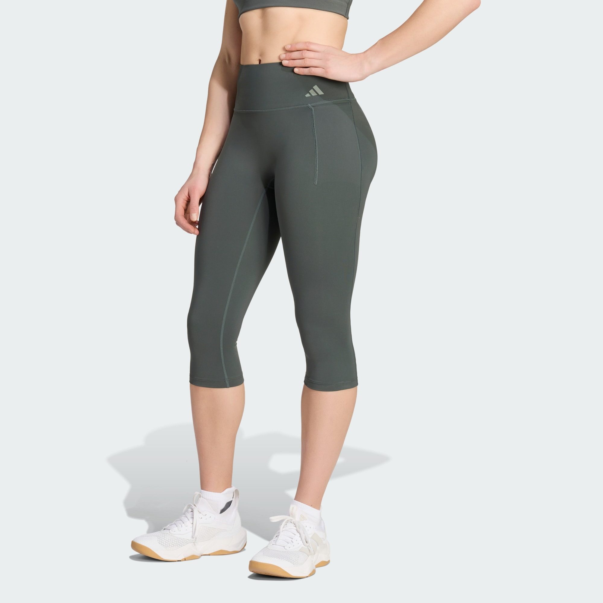 adidas Performance Leggings OPTIME WORKOUT CONTOUR CAPRI-LEGGINGS (1-tlg)