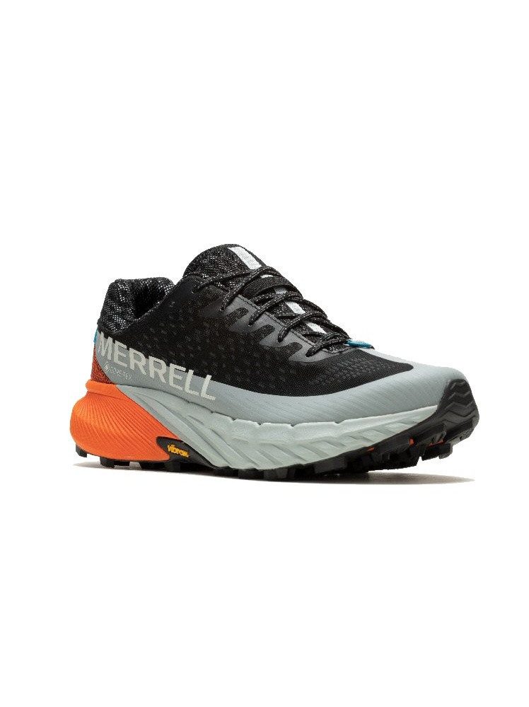Agility Peak 5 GTX (wasserdicht, Rock Plate) schwarz/grau/orange Laufschuh