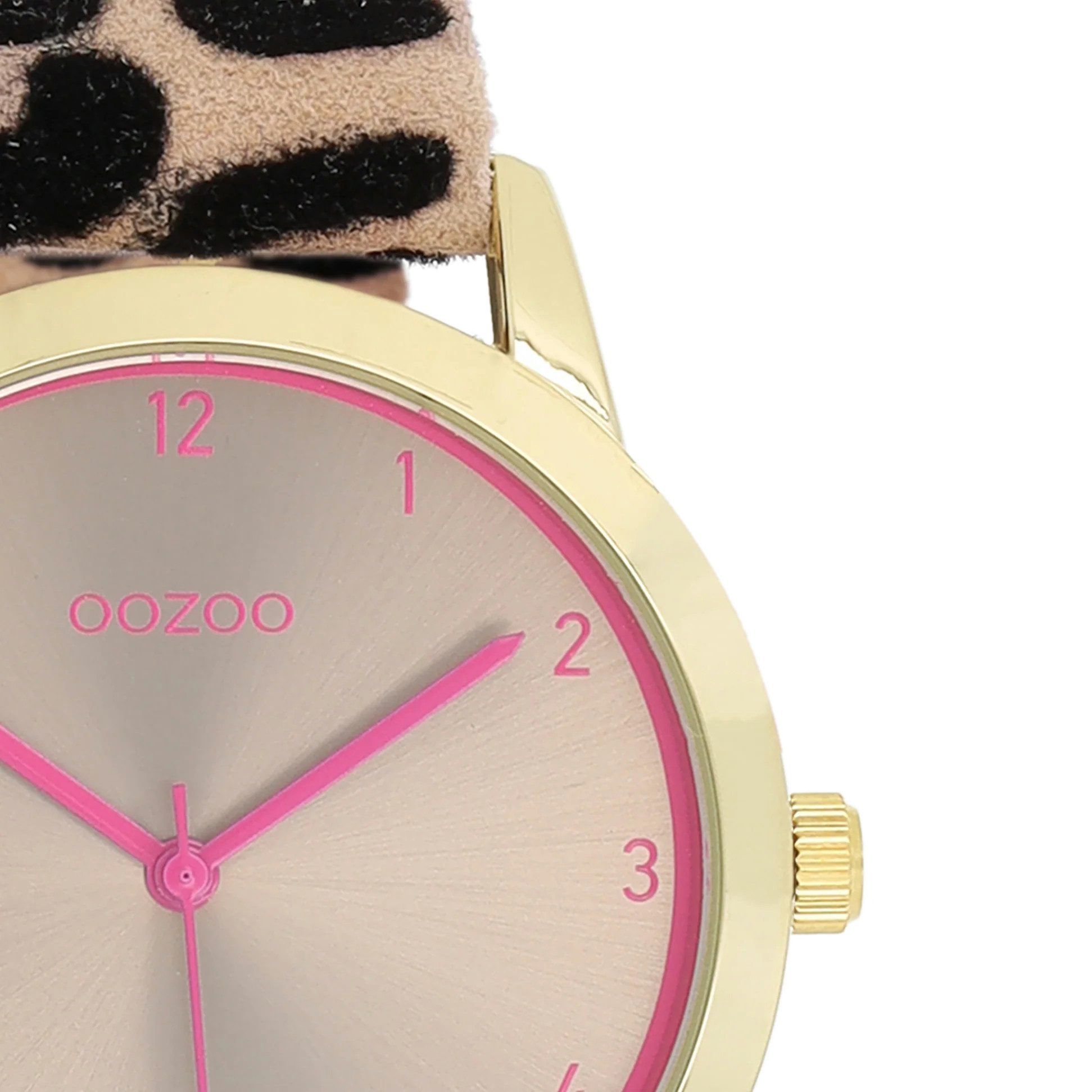OOZOO Quarzuhr Damenuhr C11374 IP-Gold Pink günstig online kaufen