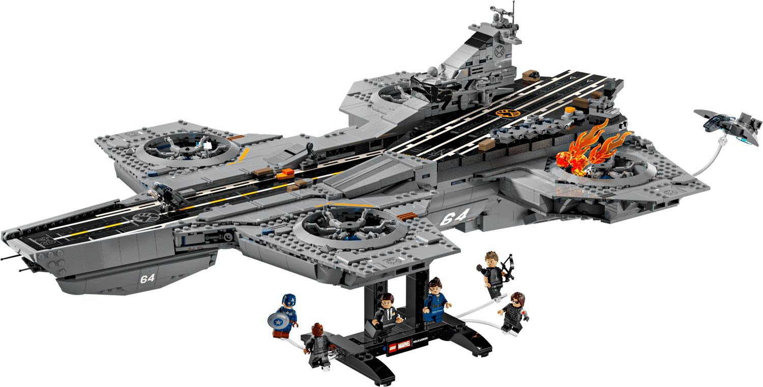 LEGO® Marvel 76354 S.H.I.E.L.D.-Helicarrier Spielbausteine, (Set, 3057 St., Set)