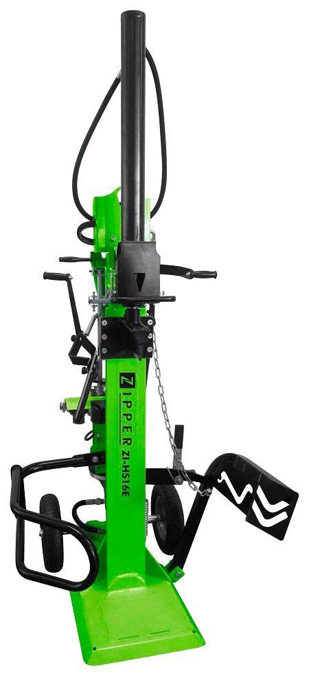 ZIPPER Elektroholzspalter ZI-HS16E, Spaltgutlänge bis 110 cm, Spaltgutdurchmesser bis 30 cm, 400 V/16 A Drehstrom