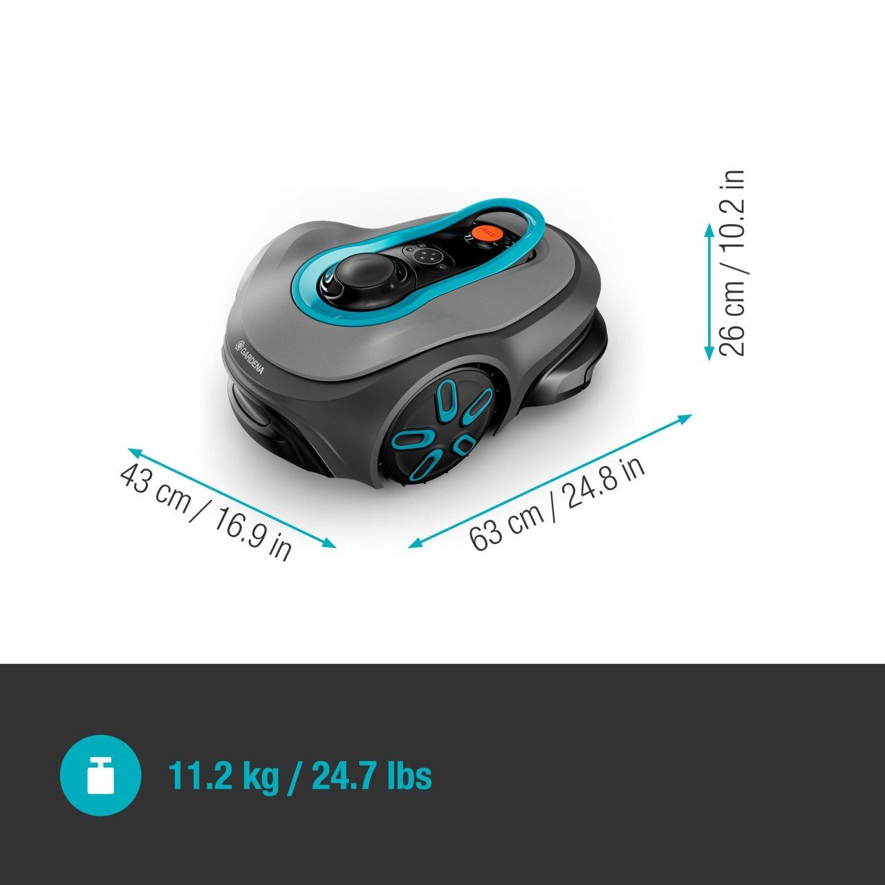 Gardena Mähroboter-Set Sileno Smart Free 600 m² kabellos günstig online kaufen