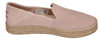 TOMS CAROLINA 10020702 Espadrille Rosa Suede