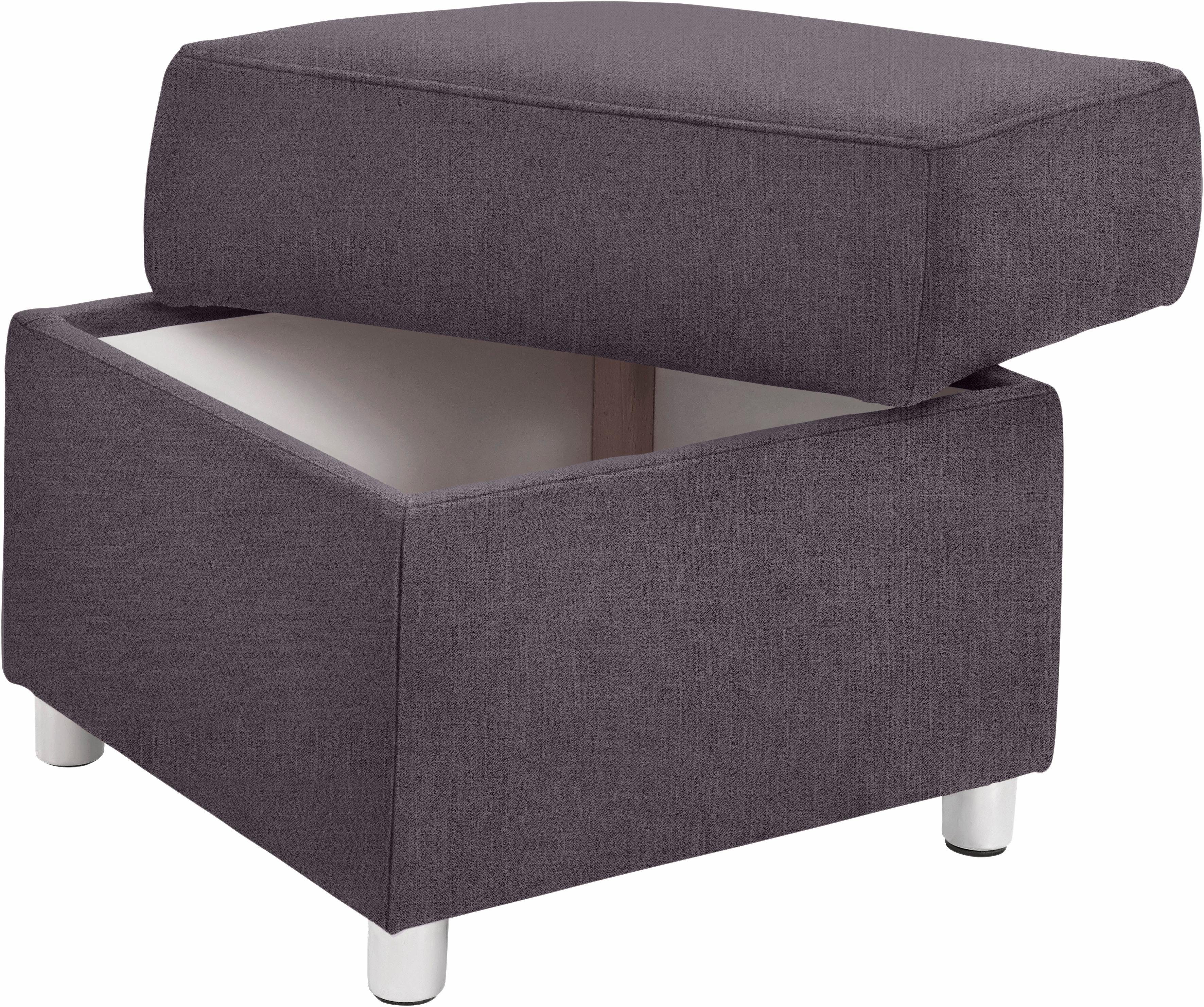 sit&more Hocker Sonoma, mit Stauraumfach günstig online kaufen