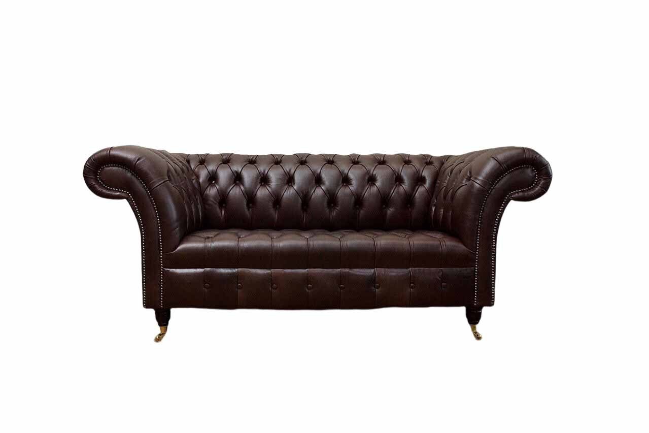 Zweisitzer Chesterfield-Sofa, Klassisch Chesterfield Sofas Design JVmoebel Wohnzimmer Sofa Couch