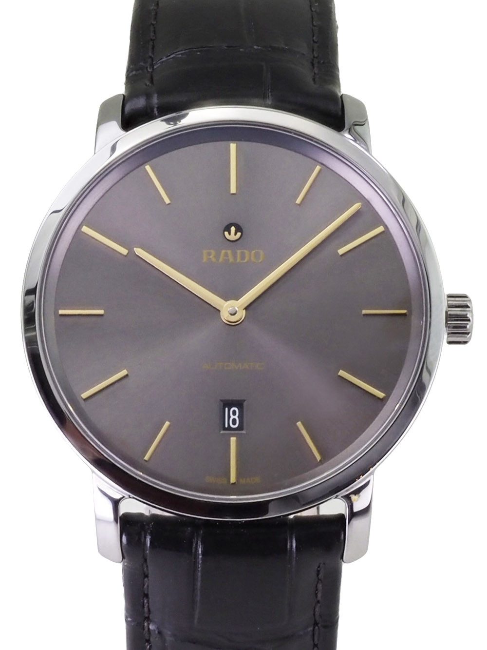 Rado Automatikuhr Herren Uhr R14067156 DIAMASTER Thinline Ø 41 mm