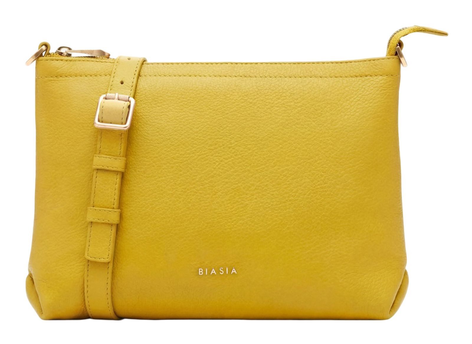 BIASIA Umhängetasche Crossbody Bag, aus echtem Leder