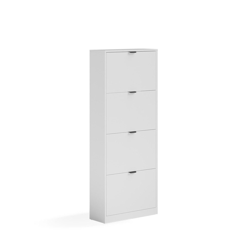 Vicco Schuhkipper Gizmo, Weiß, 59 x 146.6 cm mit 4 Fächern (1 St)