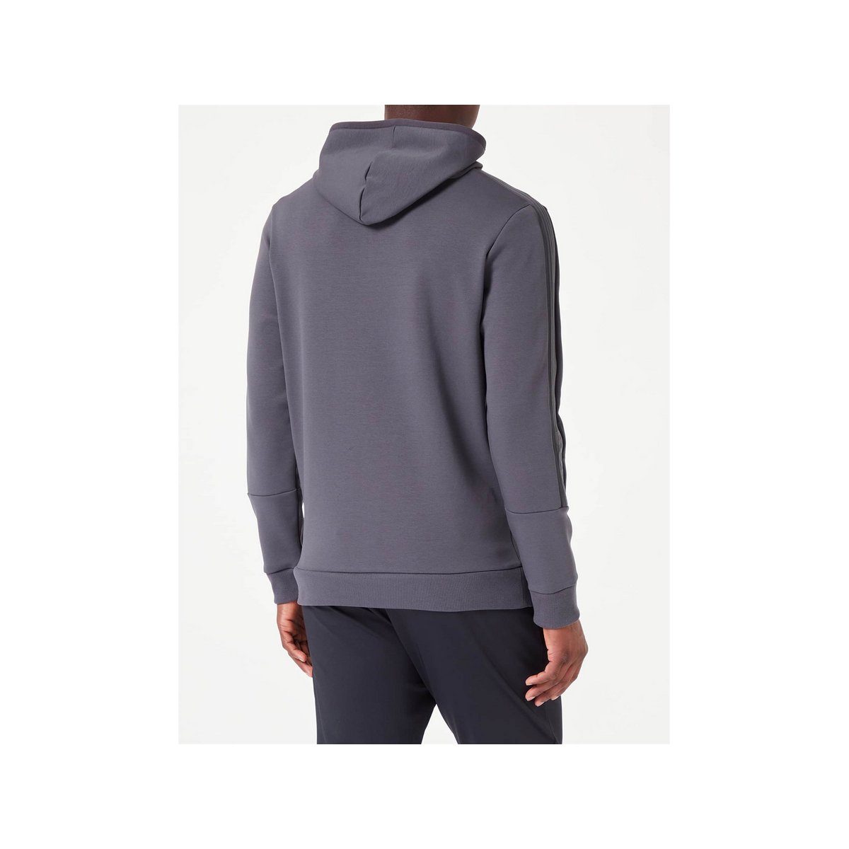 (14) Sweatshirt BOSS anthrazit (1-tlg) HUGO dunkel-grau