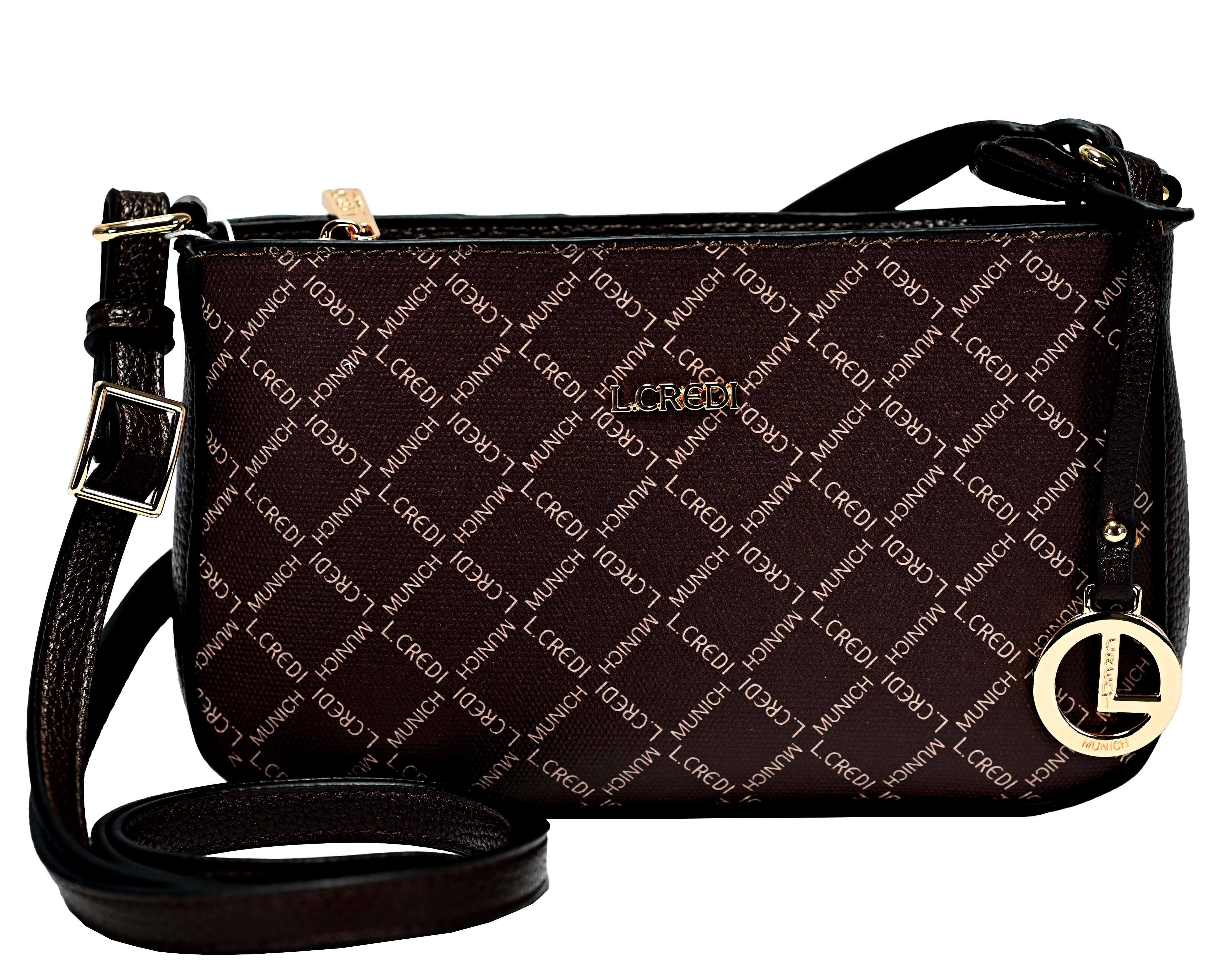 L. CREDI Umhängetasche FILIBERTA Crossbag, vegan