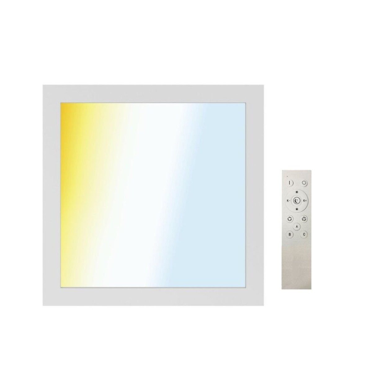 MÜLLER LICHT Kronleuchter Müller Licht LED Deckenleuchte Panel 45x45 cm 24 W Dimmbar, Mehrfarbig, Dimmbar