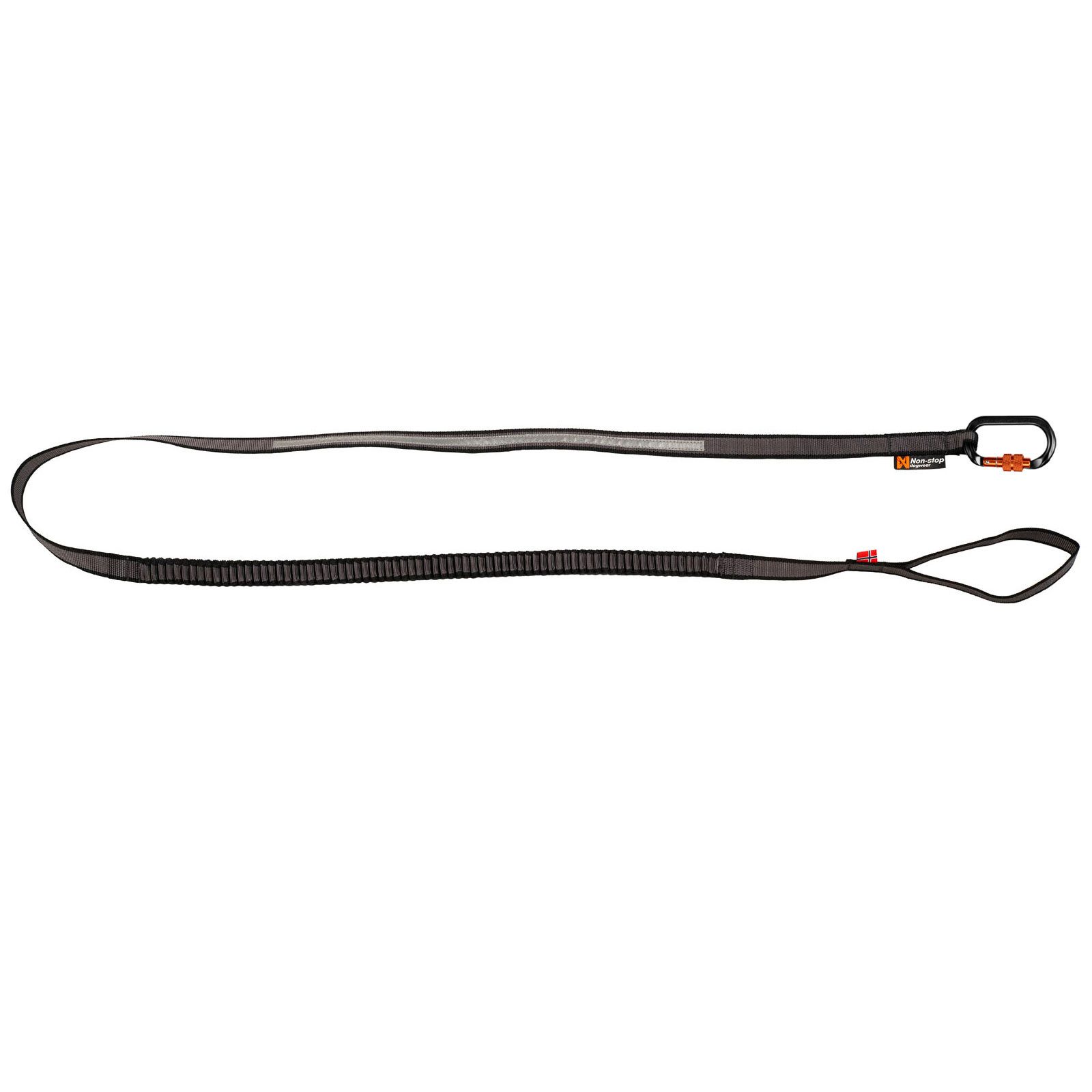 Non-stop dogwear Hundeleine Bungee Touring Leash 2m/13mm, Multitalent für alle Touren