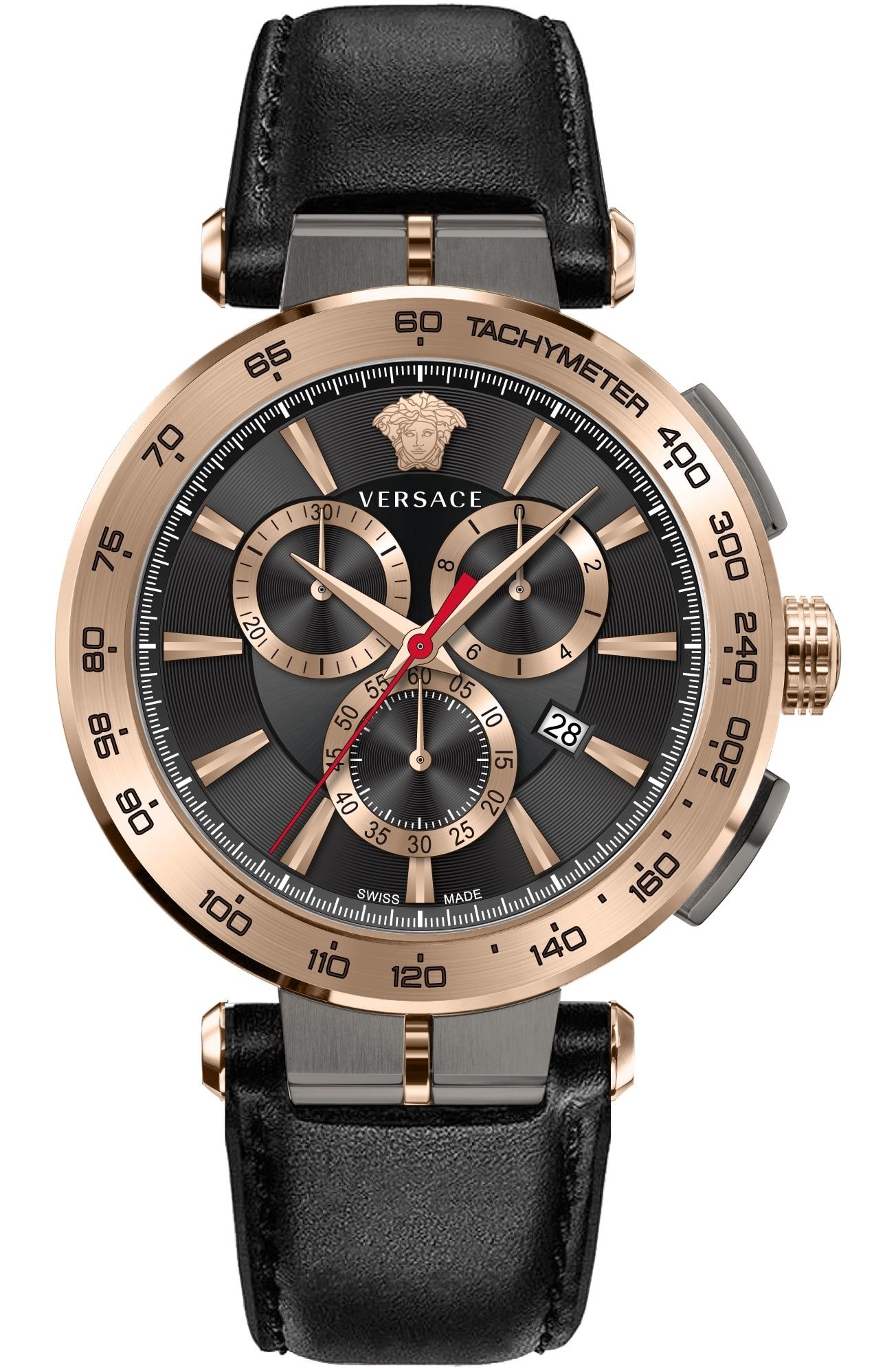 Versace Schweizer Uhr Aion Chrono VE6CA0323, Mit Echtheitskarte und CLG Sicherheitsnummer