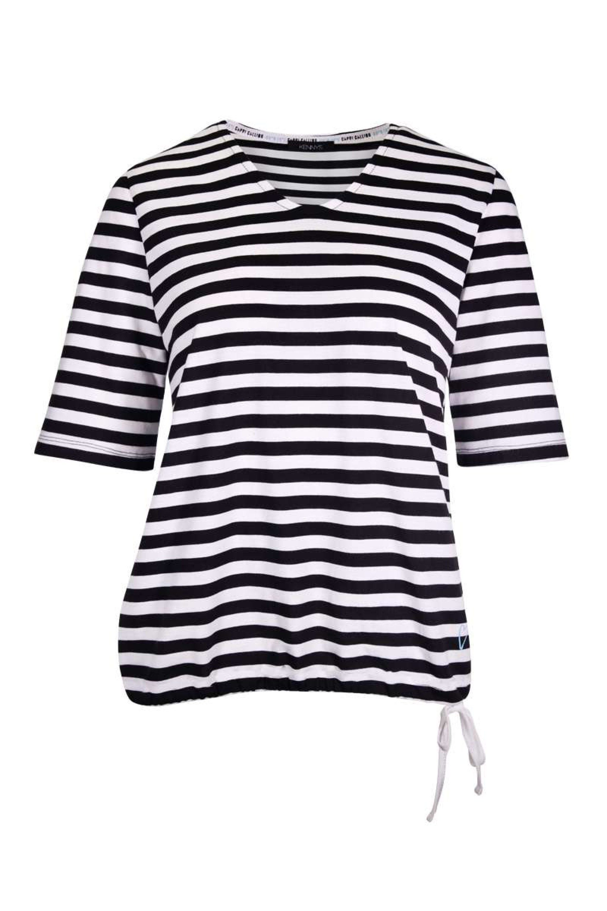 Kenny S. Kurzarmshirt 1/2 A. V-SH. RINGEL