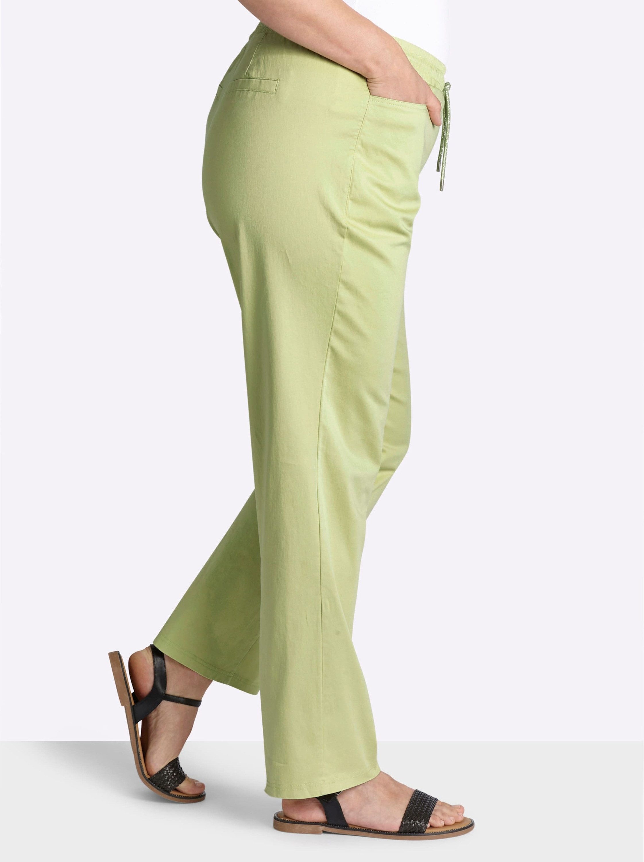 Sheego Jerseyhose Schlupfhose normal