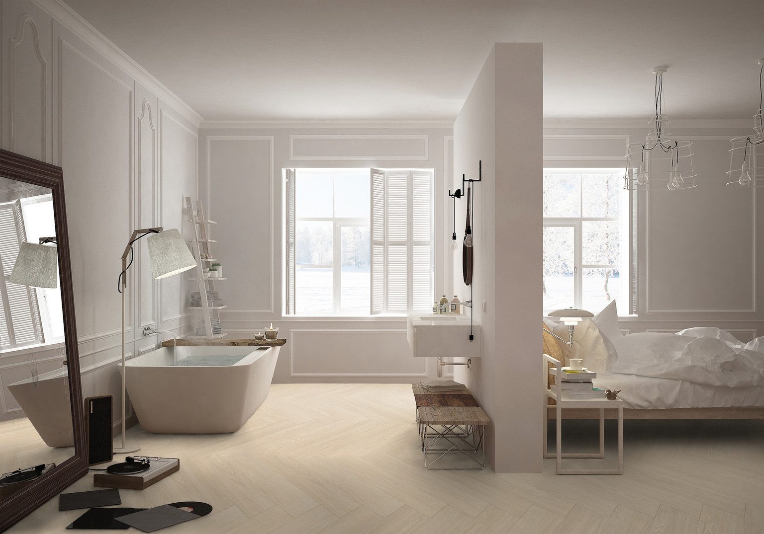 Gerflor Vinylboden Gerflor Gerflor Virtuo 55 Mehrstab / Design, 762 x 152 x 2,5 mm, NKL 33/42, NS ca. 0,55 mm