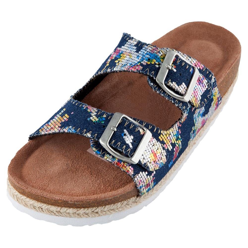 Größe Damen Biosoft IDA Comfort Walk 43 Easy 37 Sandale & Sandalen - denim