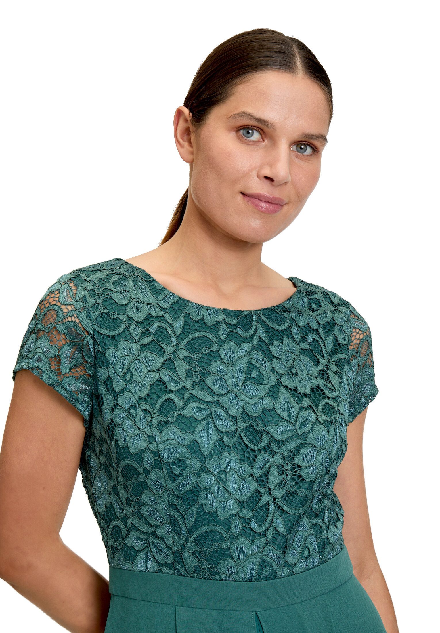 Vera Mont Overall Damen kurzarm (1-tlg) Design