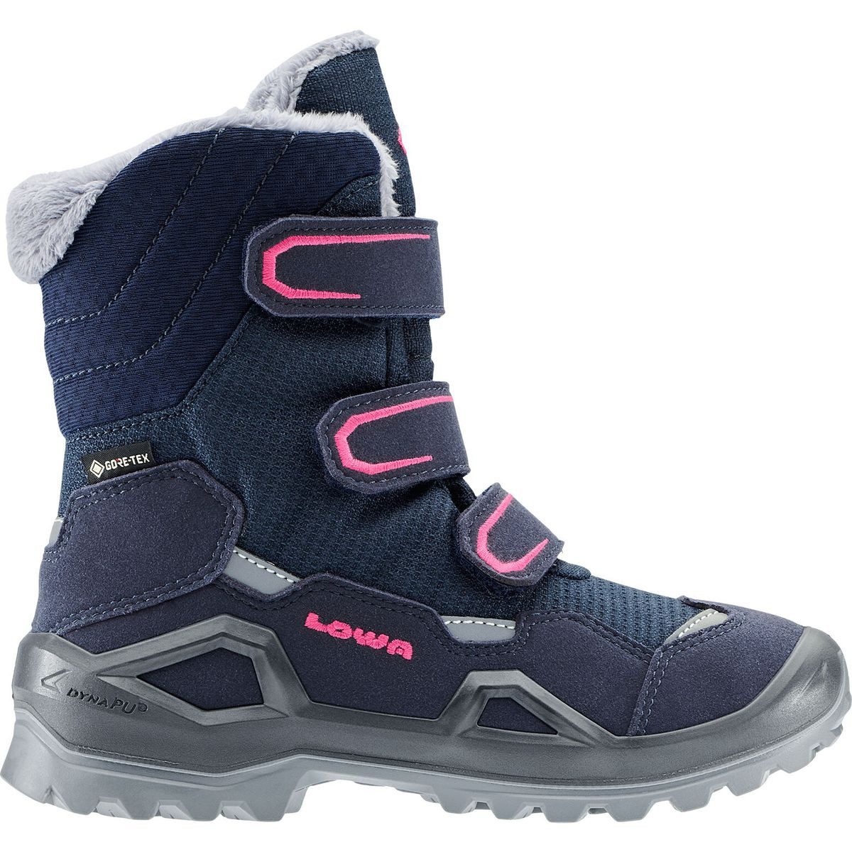 Lowa Milo EVO GTX Hi JR Winterstiefel Wasserdichter, warmer Kinderstiefel mit optimaler Passform und