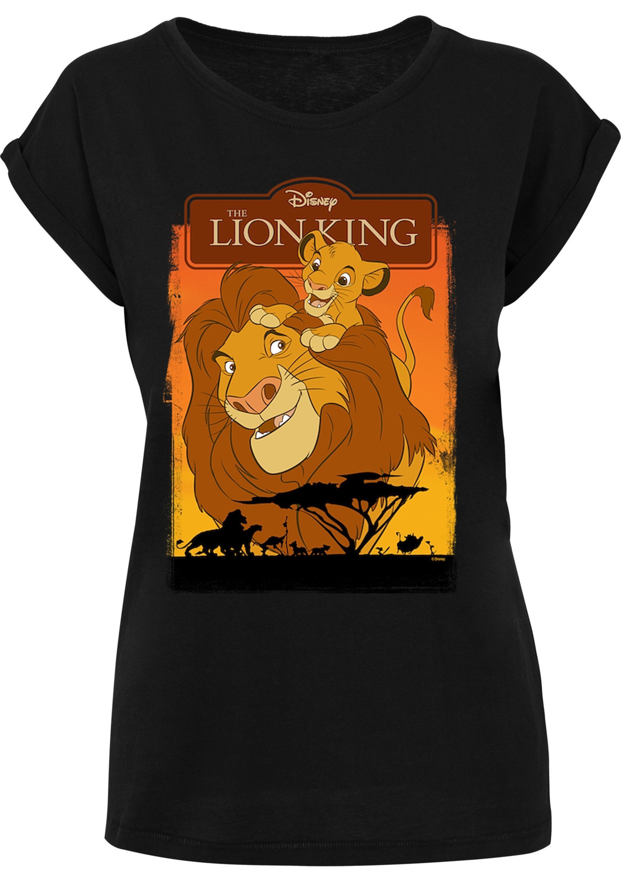 F4NT4STIC T-Shirt König der Löwen Print Simba Mufasa' und