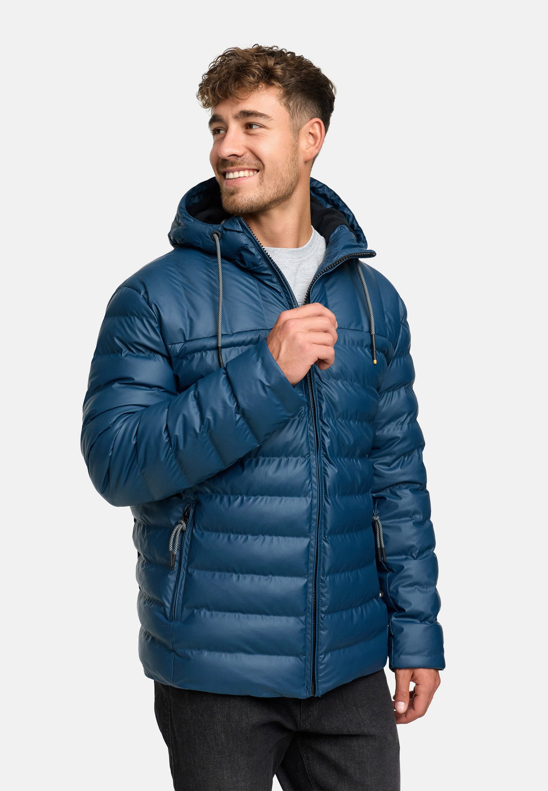 Indicode Steppjacke Herren INAmiso Herrenjacke Daunen-Optik Herren Winterja günstig online kaufen