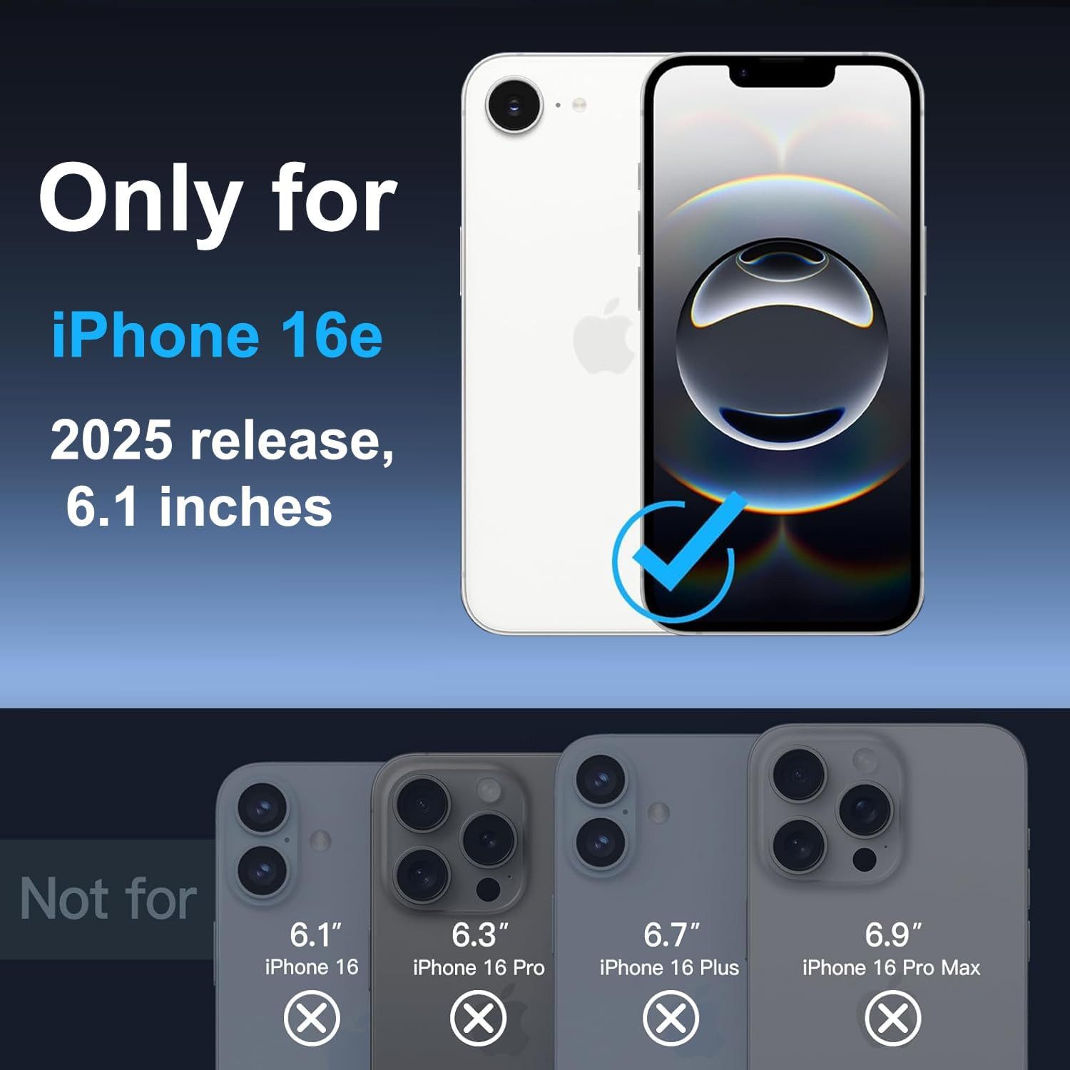 MSM Displayschutzglas 2X 6D Schutzglas für iPhone 16e Displayschutz Panzerfolie EASY INSTALL – Bild 3 von 5