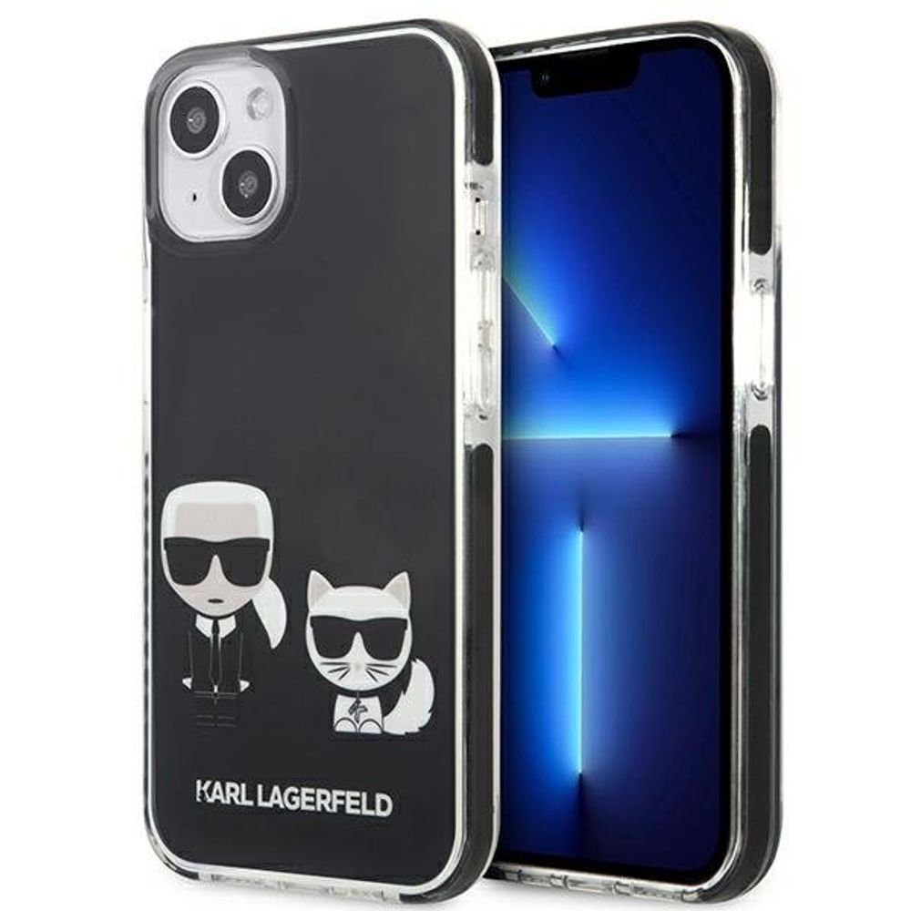 KARL LAGERFELD Handyhülle Karl Lagerfeld KLHCP13STPEKCK iPhone 13 mini ...