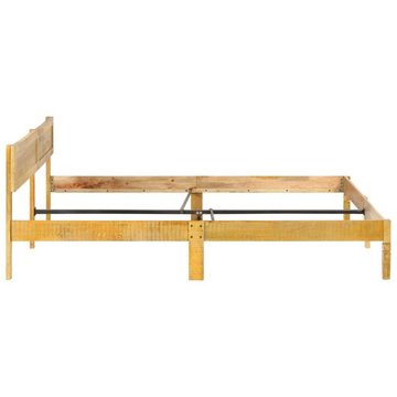 vidaXL Bett Massivholzbett Mango 140 cm