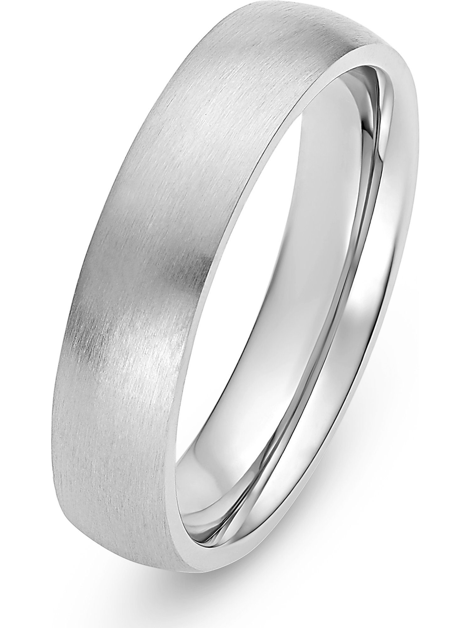 FAVS Fingerring FAVS Herren-Freundschaftsring Edelstahl, Maßangaben:  Breite: 0,5 cm, Stärke: 1 mm