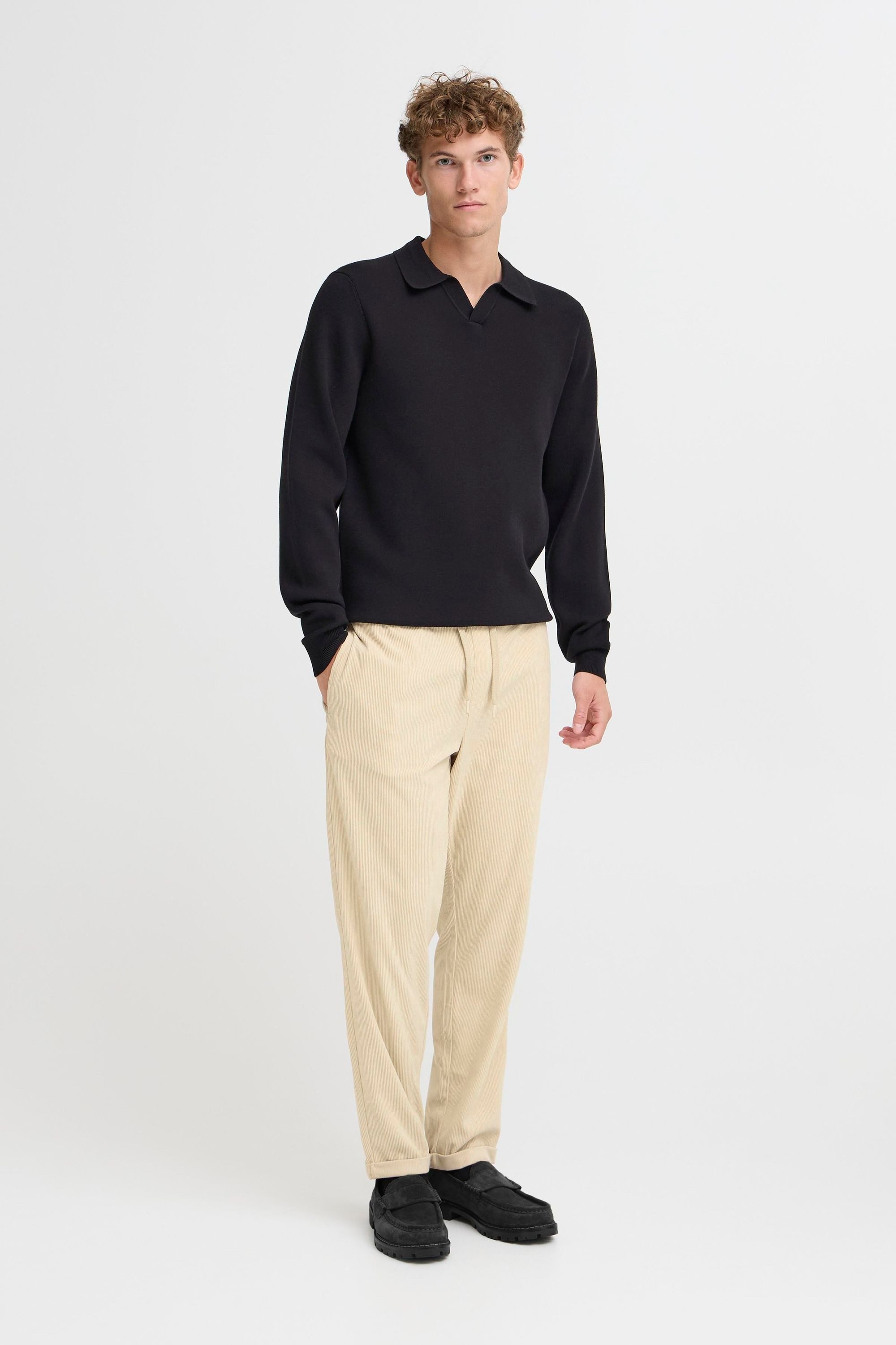 Indicode Chinohose IDMotoril Cordhose mit elastischem Bund - Regular Fit