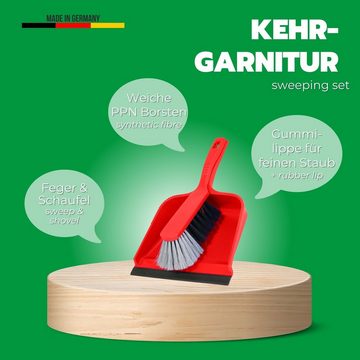 Novaliv Kehrgarnitur -, (1-tlg), Handfeger und Kehrblech