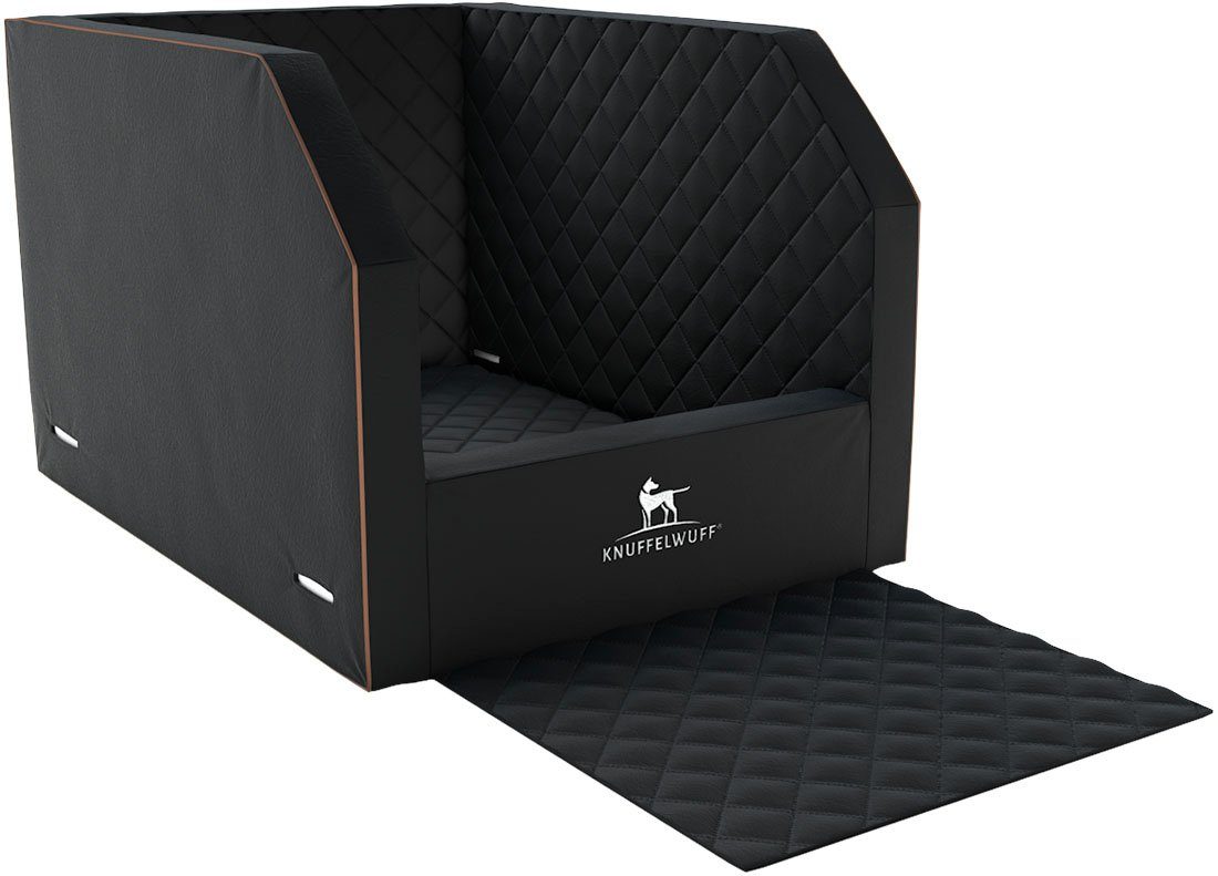 Knuffelwuff Tiertransportbox Cargo für den Rücksitz, Orthopädisch