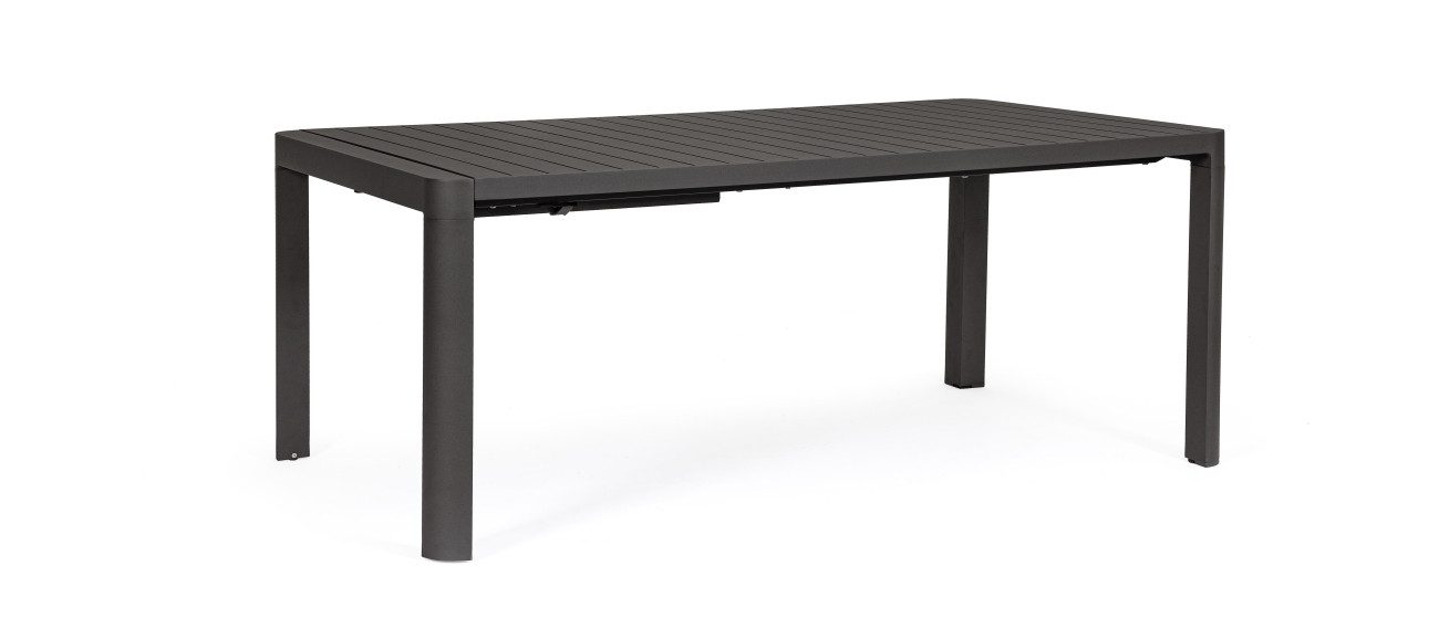 Esstisch Kiplin Ausziehbar 180 cm, Anthrazit