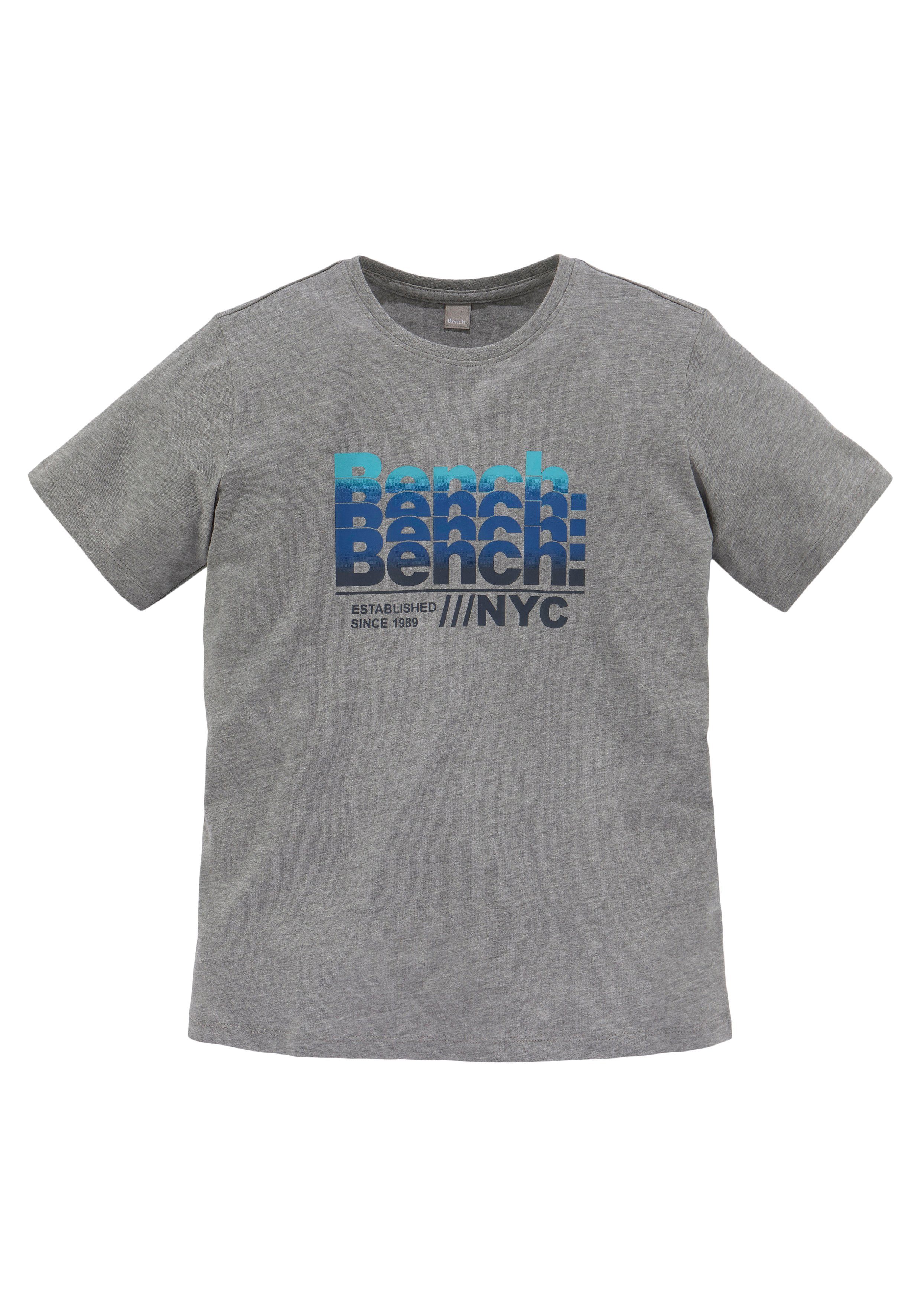 Bench. T-Shirt Oprik melierter in