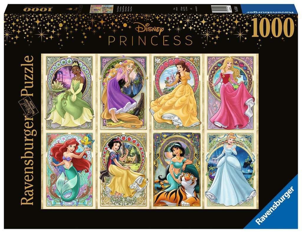 Ravensburger Puzzle Ravensburger Puzzle 16504 - Nouveau Art Prinzessinnen -  1000 Teile..., Puzzleteile