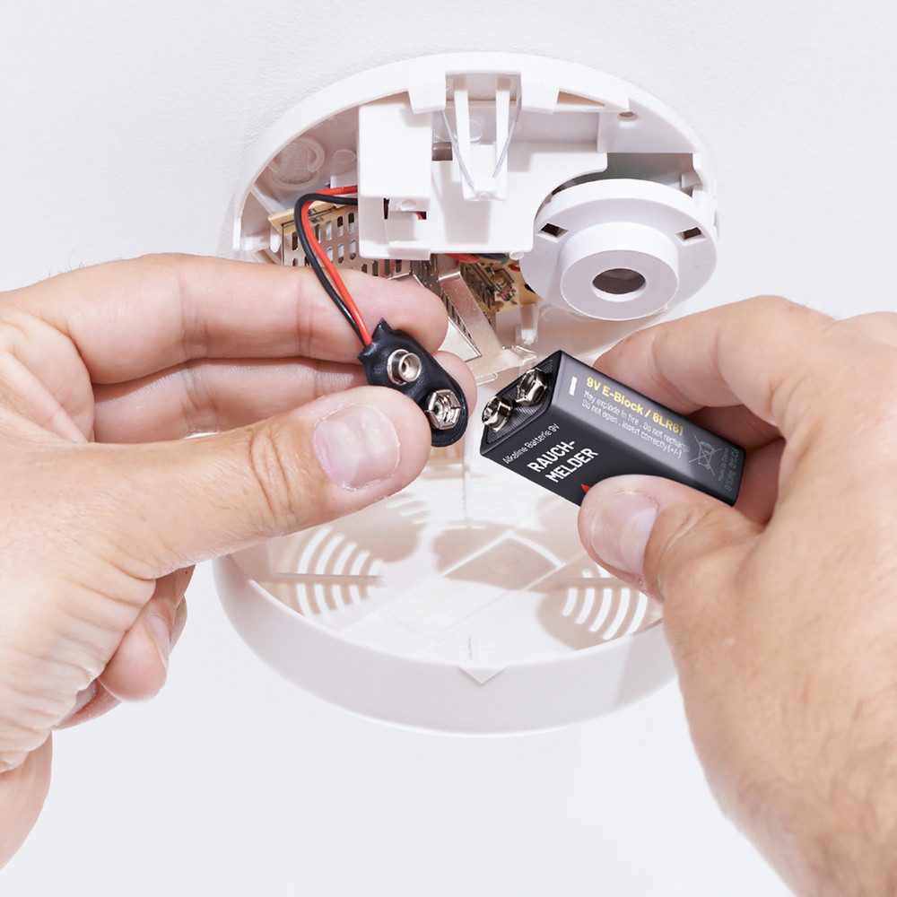 ABSINA Absina 401005-8 9 V Block-Batterie Alkali-Mangan 9 V 8 St. Batterie