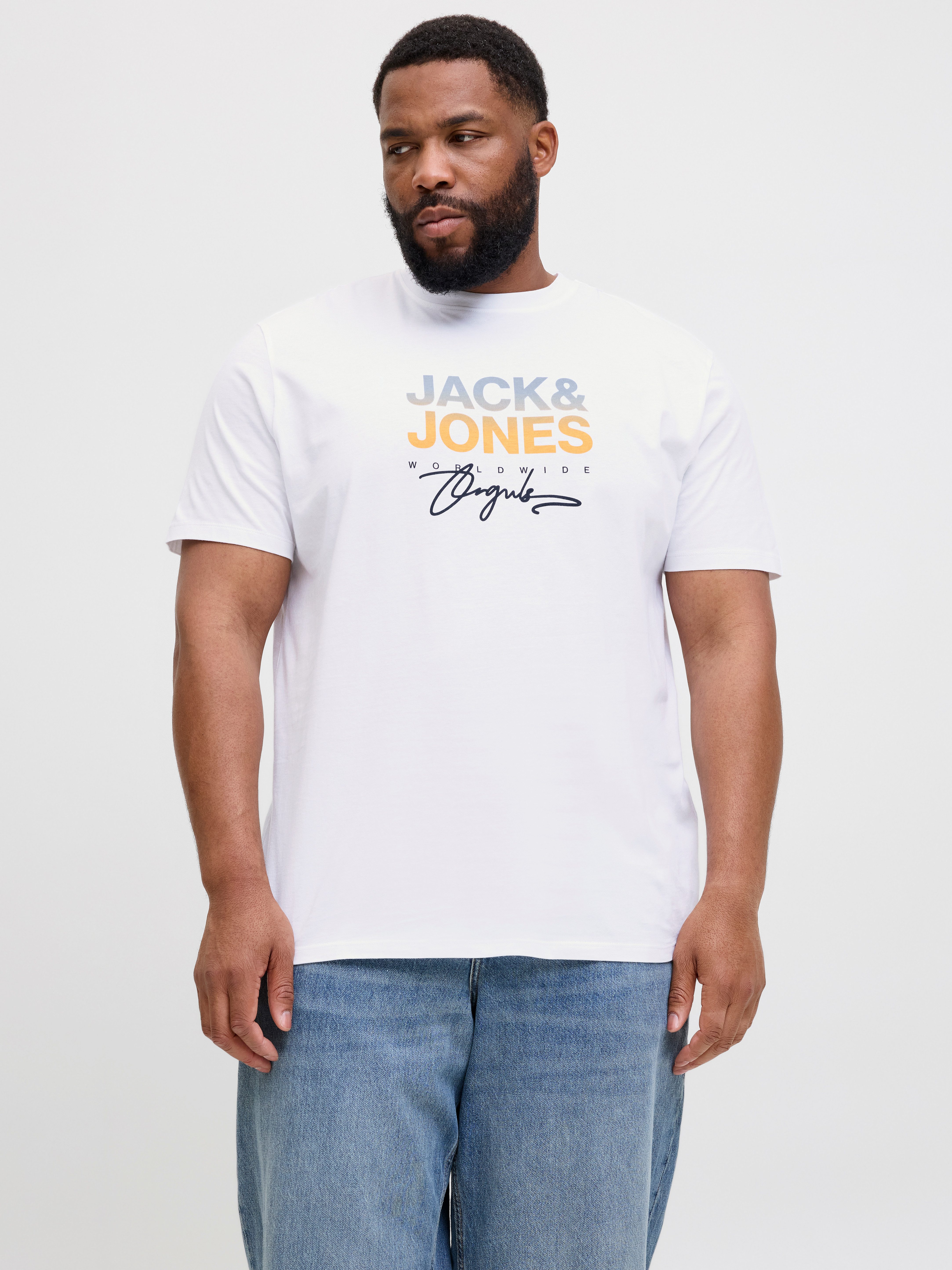 Jack & Jones PlusSize Print-Shirt JORCANGGU günstig online kaufen