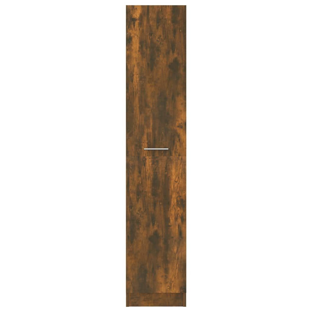 Fächerschrank (1-St) Holzwerkstoff cm Räuchereiche vidaXL 30x42,5x150 Apothekerschrank