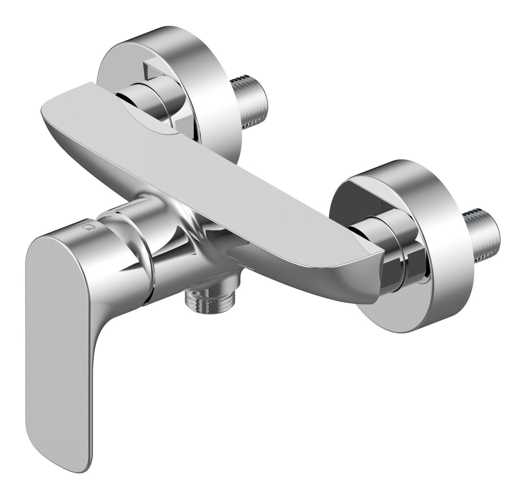 Villeroy & Boch Duscharmatur O.novo Einhebel, Wandmontage - Chrom