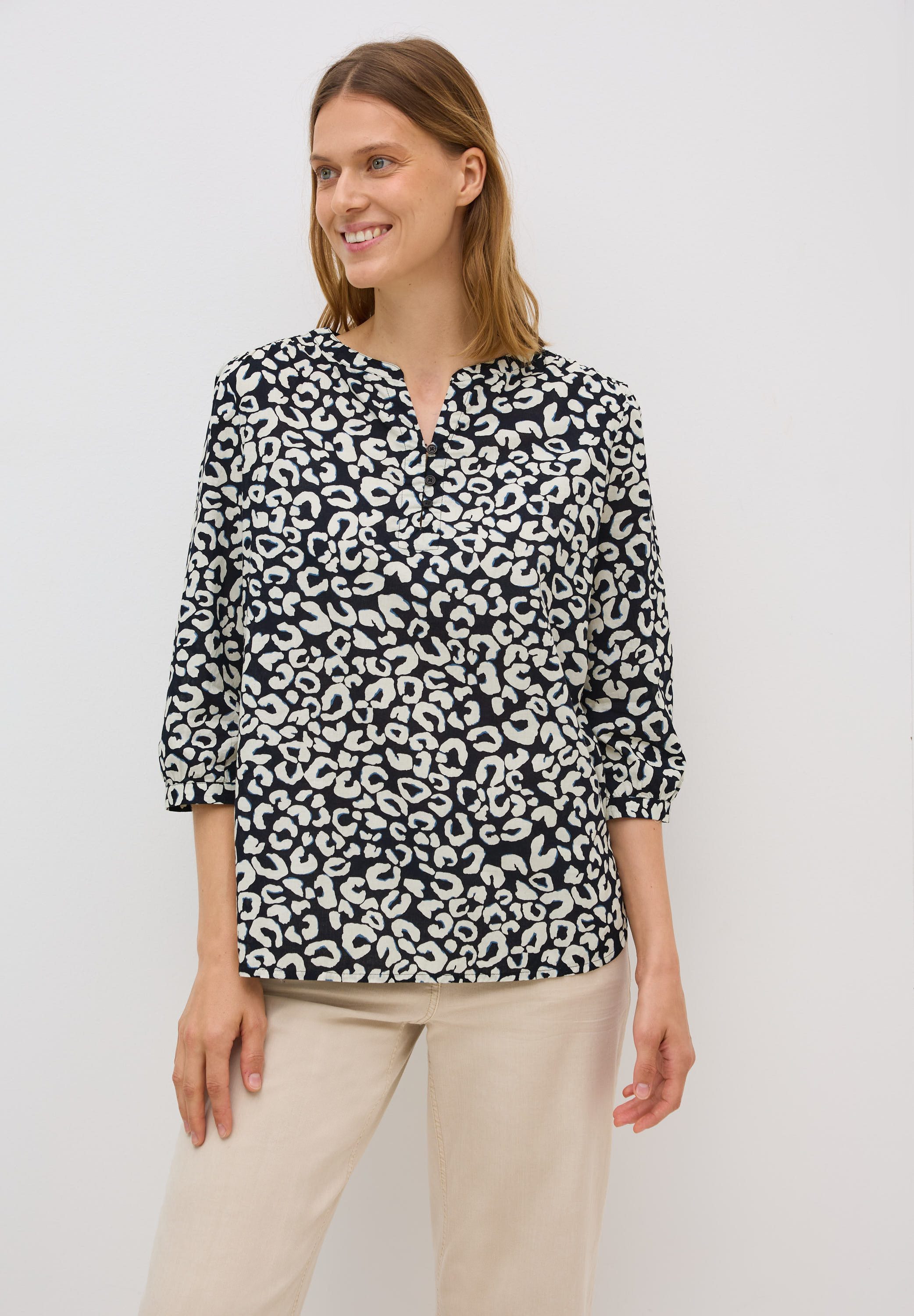 CECIL Chiffonbluse Feel Good Fit