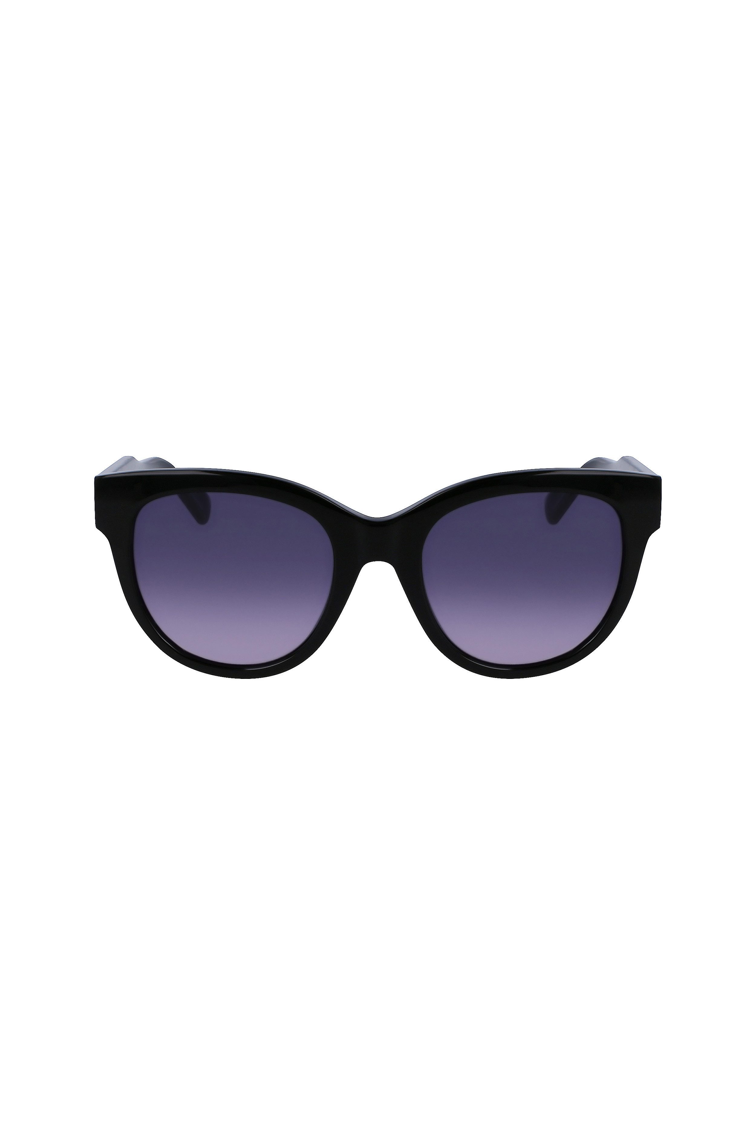Liu Jo Sonnenbrille Stylische Damen-Sonnenbrille in Schwarz mit runden Gläsern