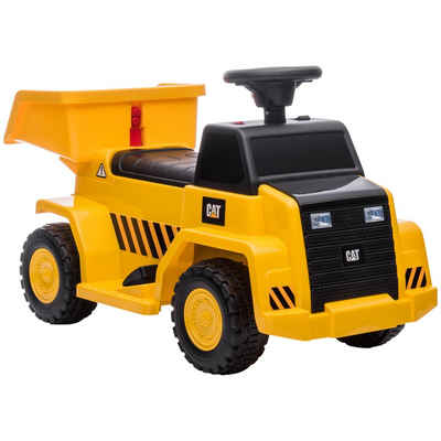 HOMCOM Elektro-Kindertraktor Spielfahrzeug mit kippbarer Ladefläche, Hupe, Elektroauto für Kinder, Belastbarkeit 25 kg, (1-tlg), für Kinder 1,5 bis 3 Jahre
