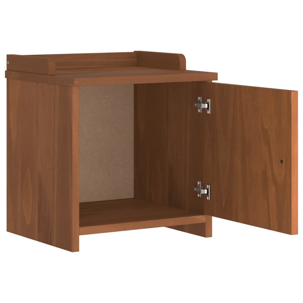 vidaXL Sitzbank Flurbank SANDNES 45x40x50 cm Massivholz Kiefer