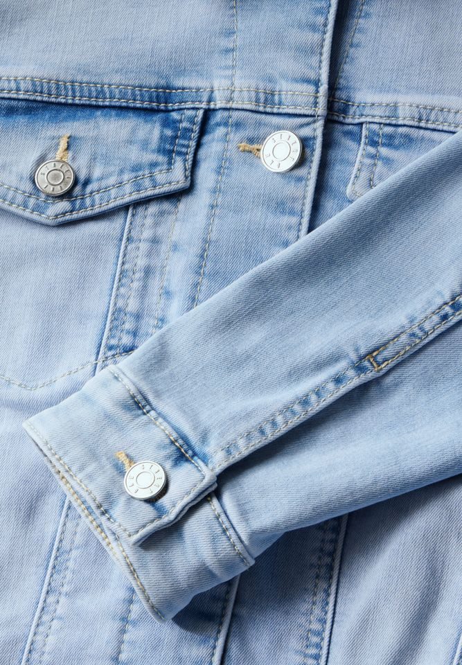 STREET ONE Jeansjacke – Bleached Denim günstig online kaufen